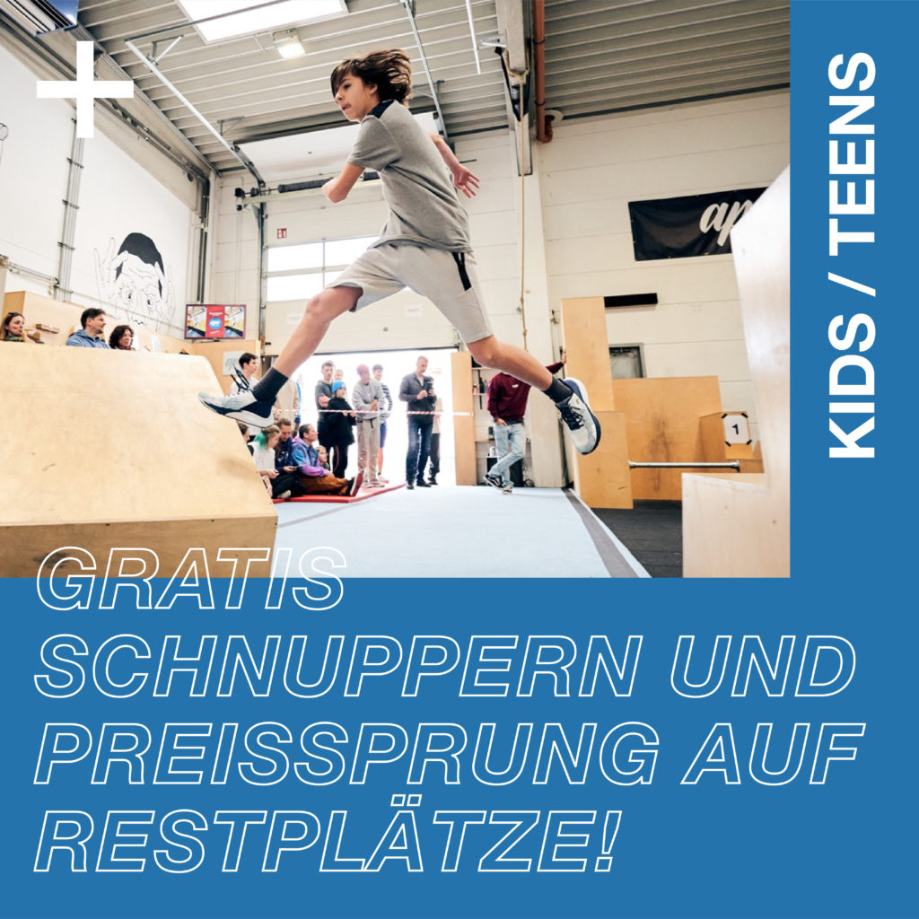 Parkour und Freerunning Kurse Kinder und Jugendliche Wien