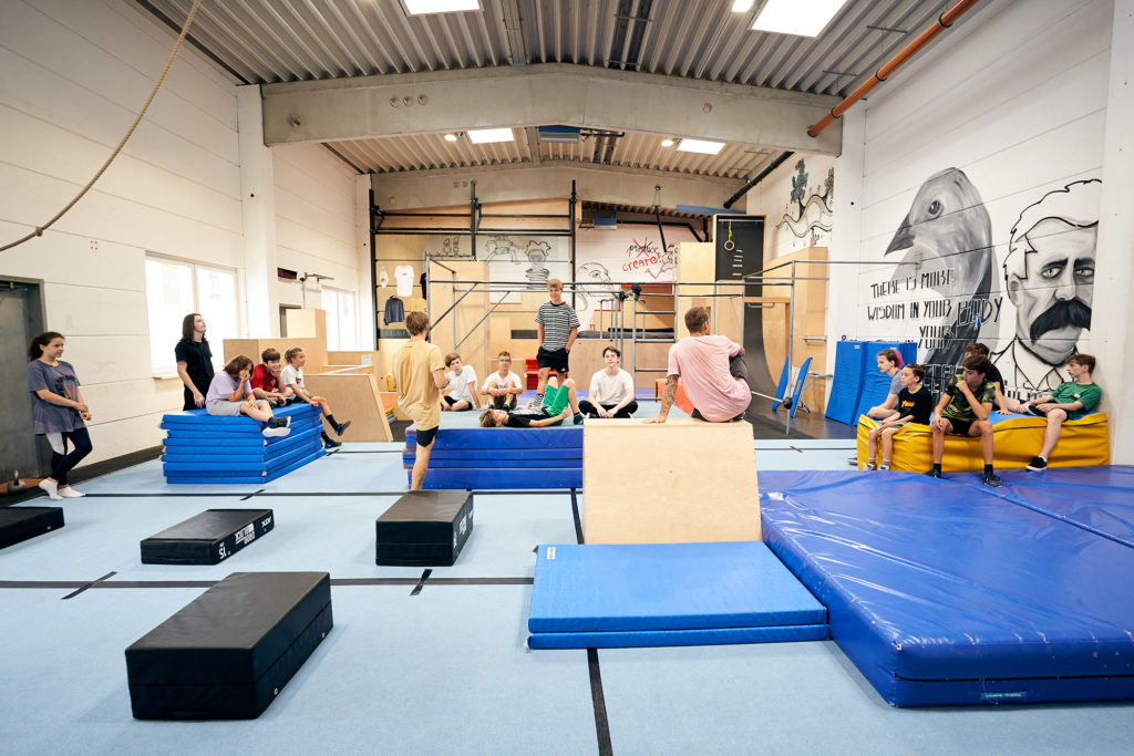 Abschlusswoche Parkour und Freerunning Gym Wien